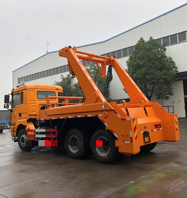 Shacman Skip Carger Truck (camión volcado de brazo oscilante)